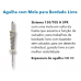 Agulha 130/705 H SPR quilt com mola Schmetz