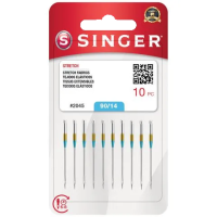 Agulha Singer 2045 com 10 unidade 90/14 malha e elastano