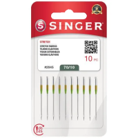 Agulha Singer 2045 com 10 unidade 70/10 malha e elastano