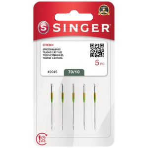 Agulha Singer 2045 com 5 unidade 70/10 malha e elastano