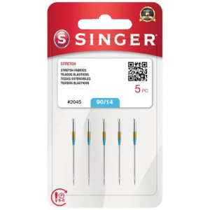 Agulha Singer 2045 com 5 unidade 90/14 malha e elastano